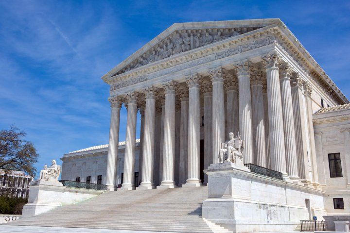 US Supreme Court building exterior