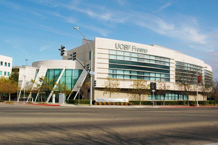 exterior of UCSF Fresno building