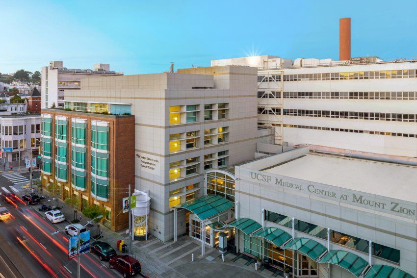 exterior of the Mount Zion medical center