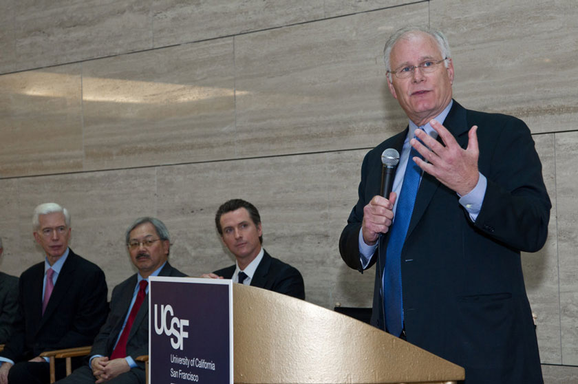 ark Laret, chief executive officer of UCSF Medical Center and UCSF Benioff Children’s Hospital.